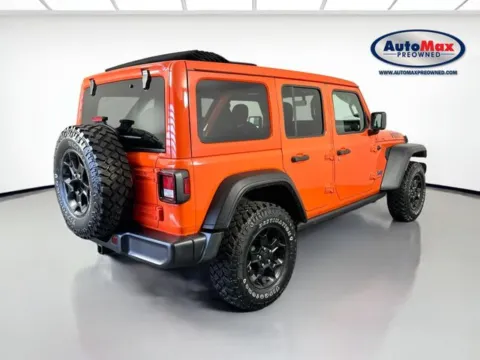 Photos of 2023 Jeep Wrangler Willys 4xe for sale in Framingham, MA at AutoMax Preowned Framingham