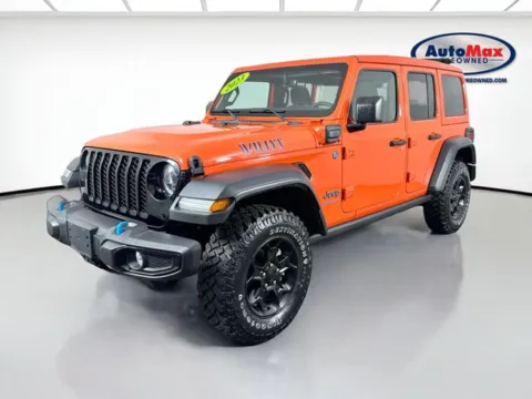 Another view of 2023 Jeep Wrangler Base 4xe for sale in Framingham, MA at AutoMax Preowned Framingham