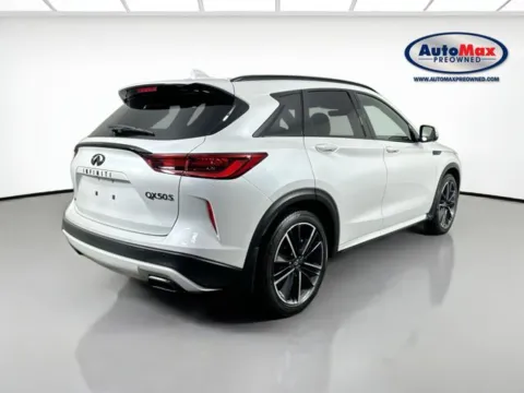 Photos of 2023 INFINITI QX50 SPORT for sale in Framingham, MA at AutoMax Preowned Framingham