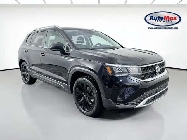 Black 2023 Volkswagen Taos 1.5T SE for sale in Framingham, MA