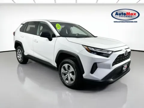 White 2024 Toyota RAV4 LE for sale in Framingham, MA