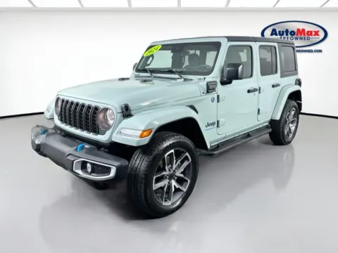 Another view of 2024 Jeep Wrangler Sport S 4xe for sale in Framingham, MA at AutoMax Preowned Framingham
