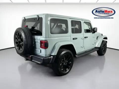 Photos of 2024 Jeep Wrangler Sahara 4xe for sale in Framingham, MA at AutoMax Preowned Framingham