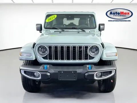 Photos of 2024 Jeep Wrangler Sahara 4xe for sale in Framingham, MA at AutoMax Preowned Framingham