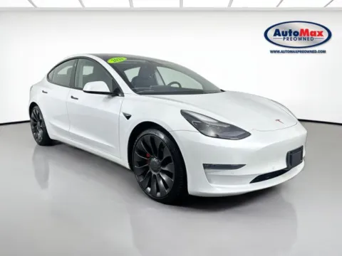White 2021 Tesla Model 3 Performance for sale in Framingham, MA