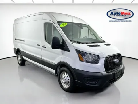 White 2023 Ford Transit-250 148" Medium Roof AWD for sale in Framingham, MA