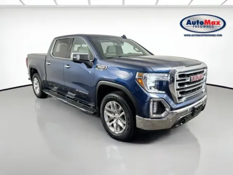 Blue 2019 GMC Sierra 1500 SLT for sale in Framingham, MA