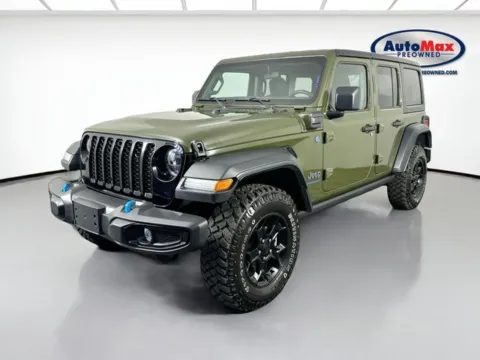 Another view of 2023 Jeep Wrangler Base 4xe for sale in Framingham, MA at AutoMax Preowned Framingham