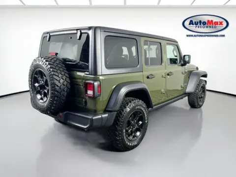 Photos of 2023 Jeep Wrangler Willys 4xe for sale in Framingham, MA at AutoMax Preowned Framingham
