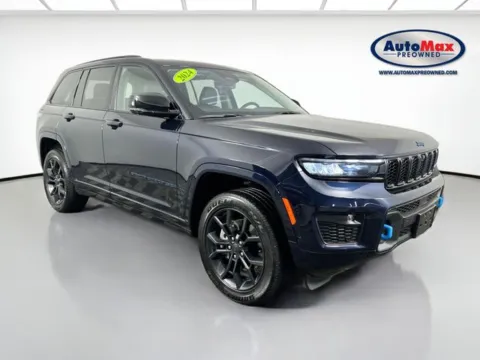 Blue 2024 Jeep Grand Cherokee 4xe for sale in Framingham, MA