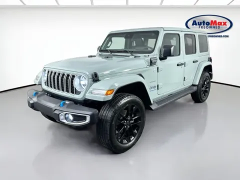 Another view of 2024 Jeep Wrangler Sahara 4xe for sale in Framingham, MA at AutoMax Preowned Framingham