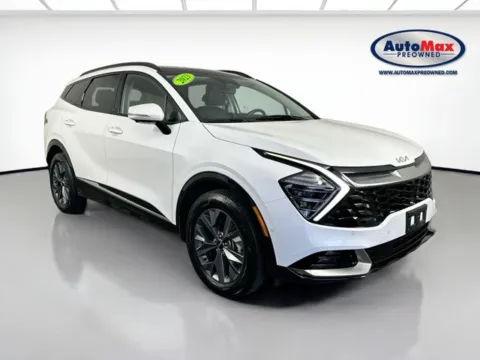 White 2023 Kia Sportage Hybrid SX-Prestige for sale in Framingham, MA