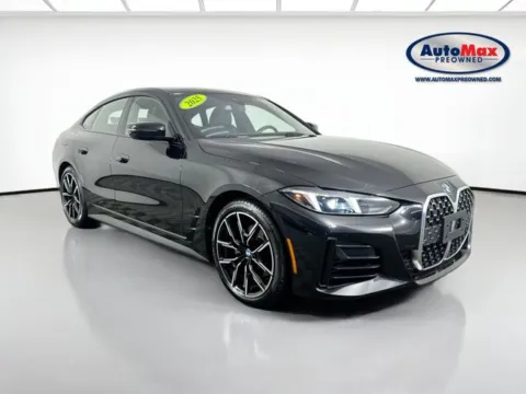 Black 2025 BMW 4 Series 430i Gran Coupe for sale in Framingham, MA