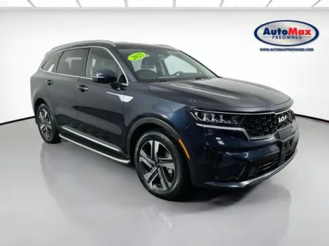 Blue 2023 Kia Sorento Hybrid EX for sale in Framingham, MA