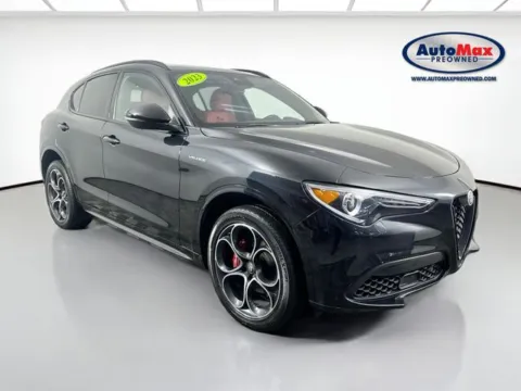 Black 2023 Alfa Romeo Stelvio Veloce for sale in Framingham, MA