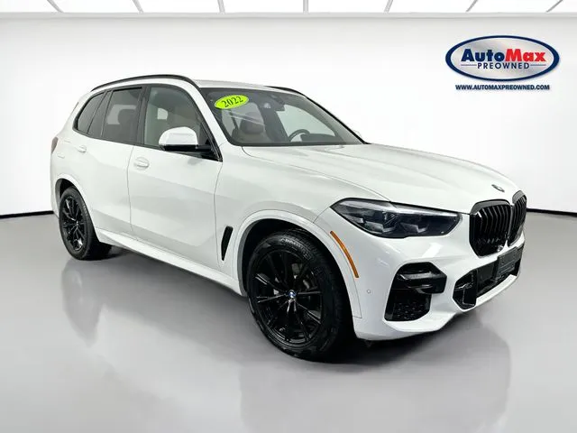White 2022 BMW X5 xDrive40i for sale in Framingham, MA