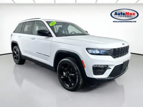 White 2023 Jeep Grand Cherokee Limited for sale in Framingham, MA