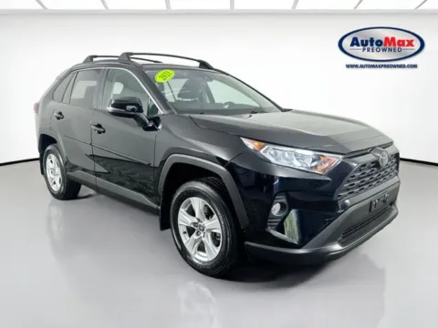 Black 2021 Toyota RAV4 XLE for sale in Framingham, MA
