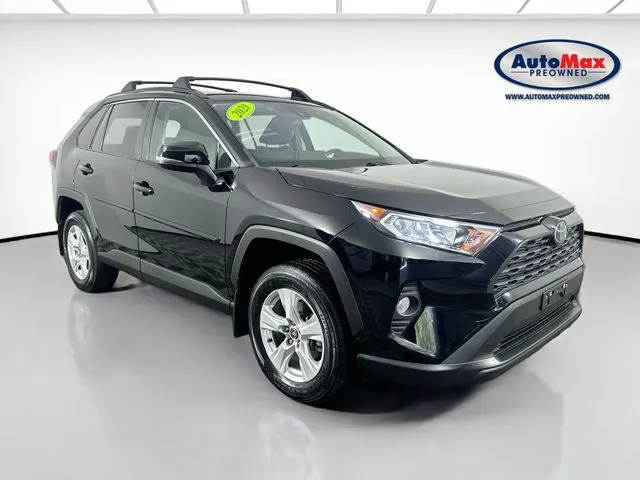 Black 2021 Toyota RAV4 XLE for sale in Framingham, MA