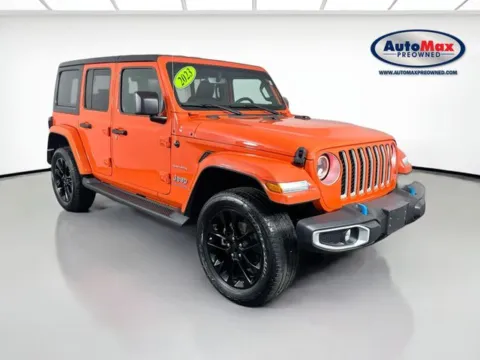 Unknown 2023 Jeep Wrangler Sahara 4xe for sale in Framingham, MA