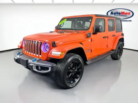 More photos of 2023 Jeep Wrangler Sahara 4xe at AutoMax Preowned Framingham, MA