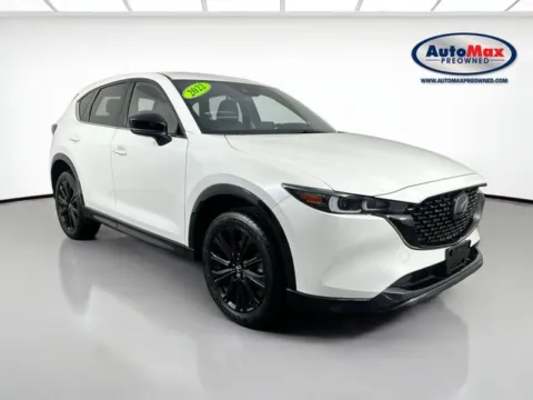 White 2022 Mazda CX-5 2.5 Turbo for sale in Framingham, MA