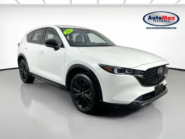 White 2022 Mazda CX-5 2.5 Turbo for sale in Framingham, MA