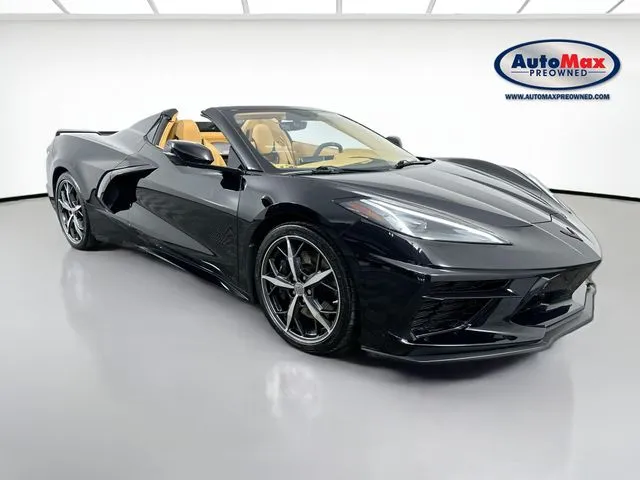 Black 2023 Chevrolet Corvette Stingray for sale in Framingham, MA