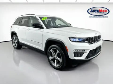White 2023 Jeep Grand Cherokee 4xe for sale in Framingham, MA