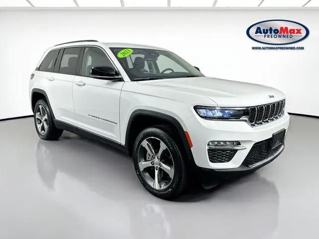 White 2023 Jeep Grand Cherokee 4xe for sale in Framingham, MA