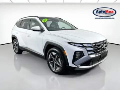 White 2025 Hyundai Tucson Hybrid SEL Convenience for sale in Framingham, MA