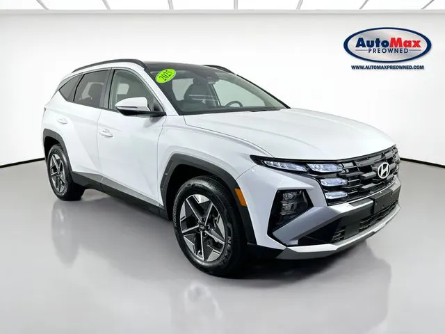 White 2025 Hyundai Tucson Hybrid SEL Convenience for sale in Framingham, MA