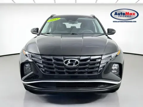 Photos of 2023 Hyundai Tucson Hybrid Blue for sale in Framingham, MA at AutoMax Preowned Framingham
