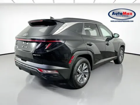 Photos of 2023 Hyundai Tucson Hybrid Blue for sale in Framingham, MA at AutoMax Preowned Framingham