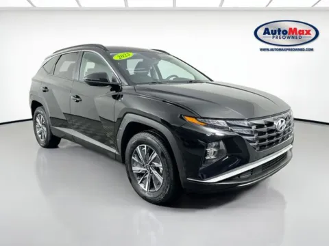 Black 2023 Hyundai Tucson Hybrid Blue for sale in Framingham, MA