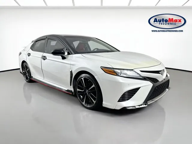 White 2018 Toyota Camry XSE for sale in Framingham, MA