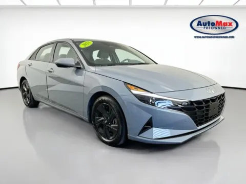 Gray 2023 Hyundai Elantra Hybrid Blue for sale in Framingham, MA