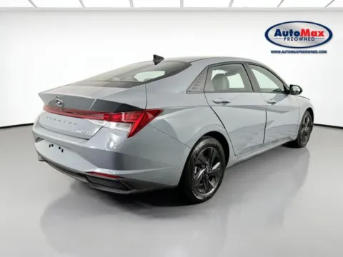 Photos of 2023 Hyundai Elantra Hybrid Blue for sale in Framingham, MA at AutoMax Preowned Framingham