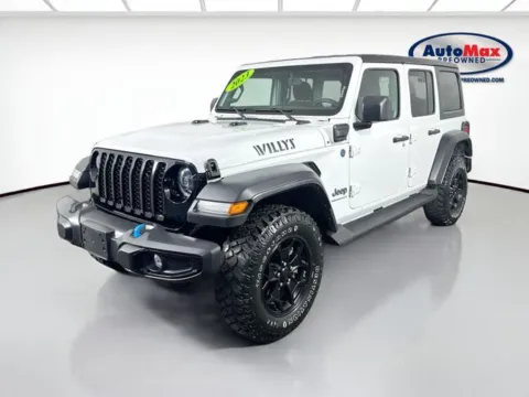 More photos of 2023 Jeep Wrangler Willys 4xe at AutoMax Preowned Framingham, MA