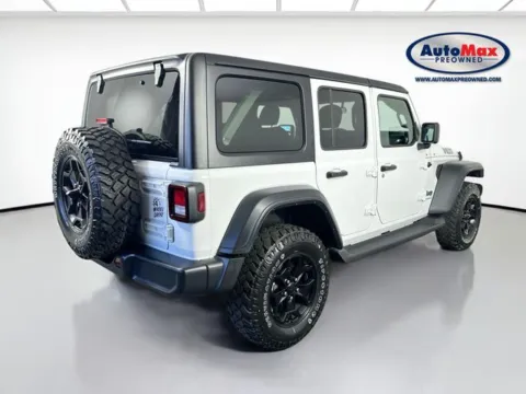 Photos of 2023 Jeep Wrangler Willys 4xe for sale in Framingham, MA at AutoMax Preowned Framingham