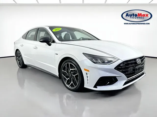 White 2022 Hyundai Sonata N Line for sale in Framingham, MA