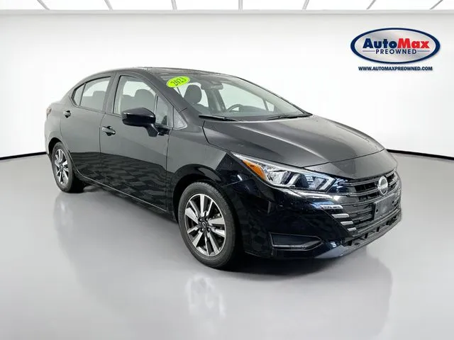 Black 2023 Nissan Versa 1.6 SV for sale in Framingham, MA