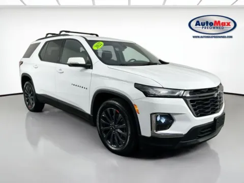 White 2022 Chevrolet Traverse RS for sale in Framingham, MA