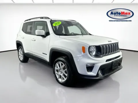 White 2020 Jeep Renegade Latitude for sale in Framingham, MA