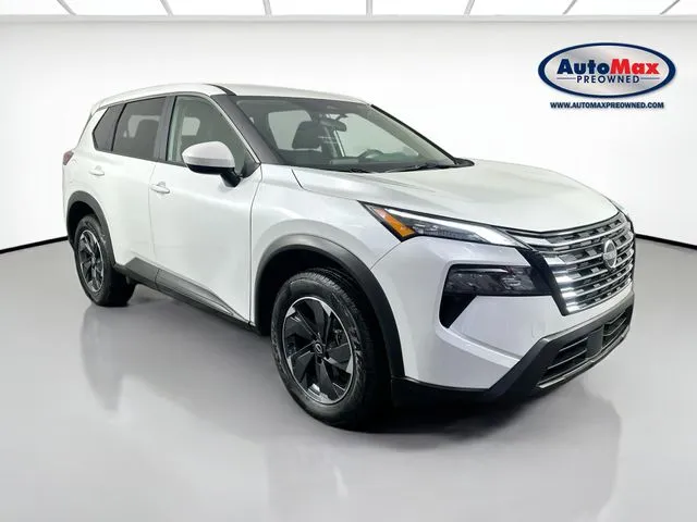White 2025 Nissan Rogue SV for sale in Framingham, MA