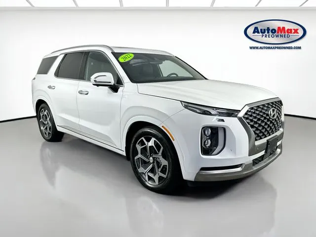 White 2022 Hyundai Palisade Calligraphy for sale in Framingham, MA