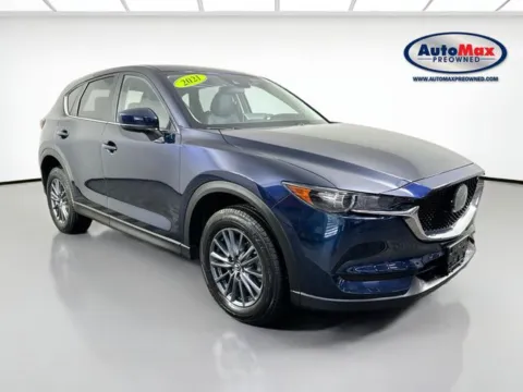 Blue 2021 Mazda CX-5 Touring for sale in Framingham, MA