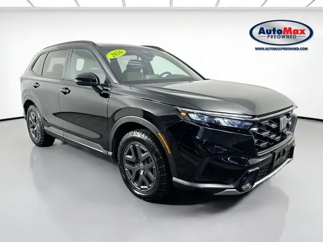 Black 2026 Honda CR-V Hybrid TrailSport for sale in Framingham, MA