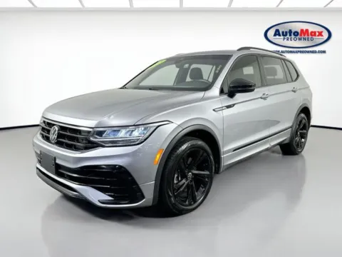 Silver 2023 Volkswagen Tiguan 2.0T SE R-Line Black for sale in Framingham, MA