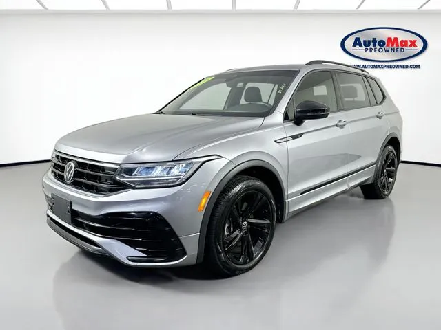Silver 2023 Volkswagen Tiguan 2.0T SE R-Line Black for sale in Framingham, MA